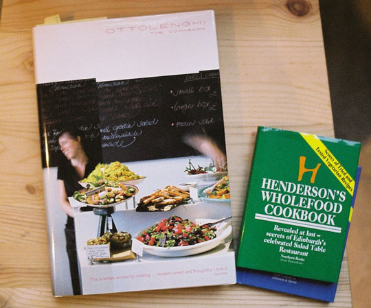 Photo of cook books